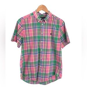 RALPH LAUREN POLO SHORT SLEEVE BUTTON DOWN